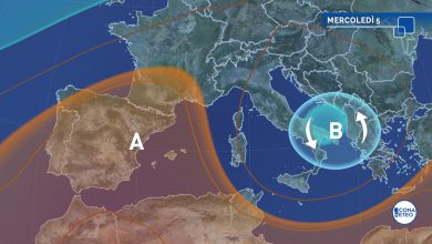 Photo of Stop del CALDO AFRICANO al Sud e in Sicilia: TEMPORALI in arrivo