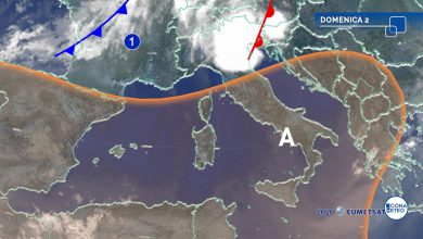 Photo of FORTI TEMPORALI e fine dell’ondata di calore al NORD