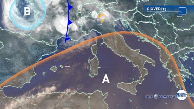 Photo of CALDO ROVENTE al Centro-sud e rischio TEMPORALI al Nord