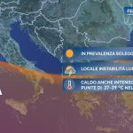 Ferragosto con caldo intenso al Sud e Isole
