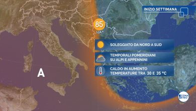 Photo of Clima sempre più CALDO al Nord, anche al Sud torna il SOLE: i dettagli