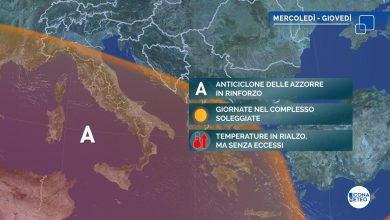 Photo of Oggi SOLE su gran parte d’Italia, ma le NUBI sono in agguato: ecco dove
