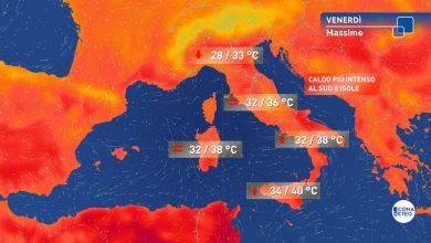 Photo of Il CALDO non si attenua: oggi bollino ROSSO in 5 città