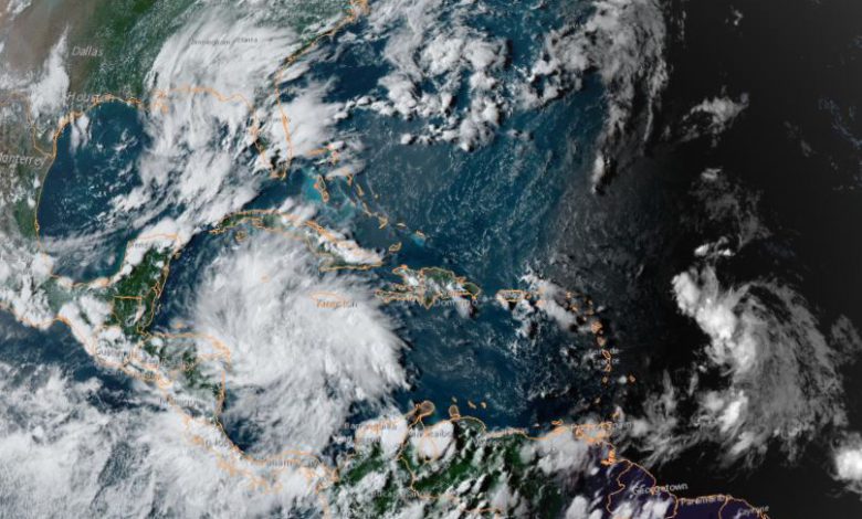 uragano laura e tempesta marco