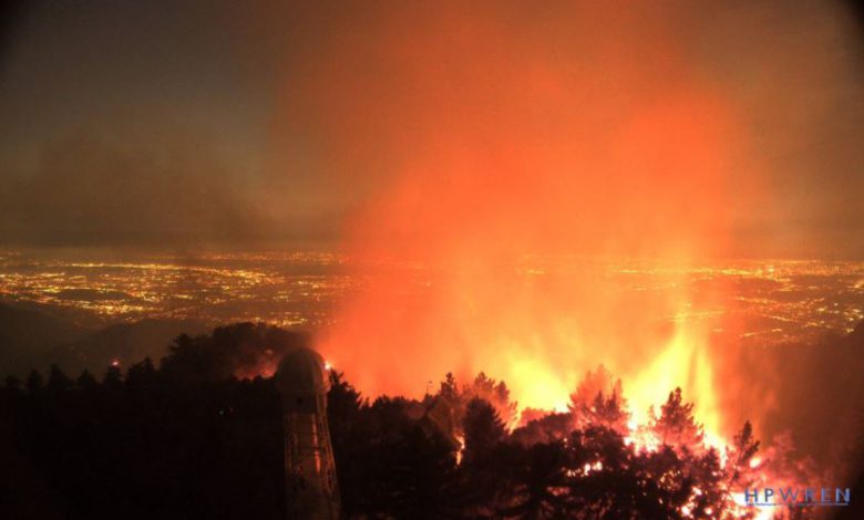 incendi stati uniti
