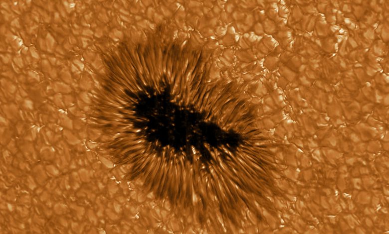 sole telescopio