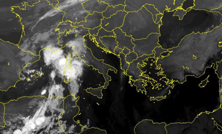 vortice ciclonico sardegna