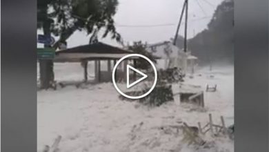 Photo of GRECIA nell’occhio del CICLONE: a Itaca spiagge sommerse dalla SCHIUMA marina