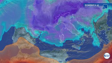 Photo of Meteo, domenica NUOVA PERTURBAZIONE e clima da AUTUNNO inoltrato