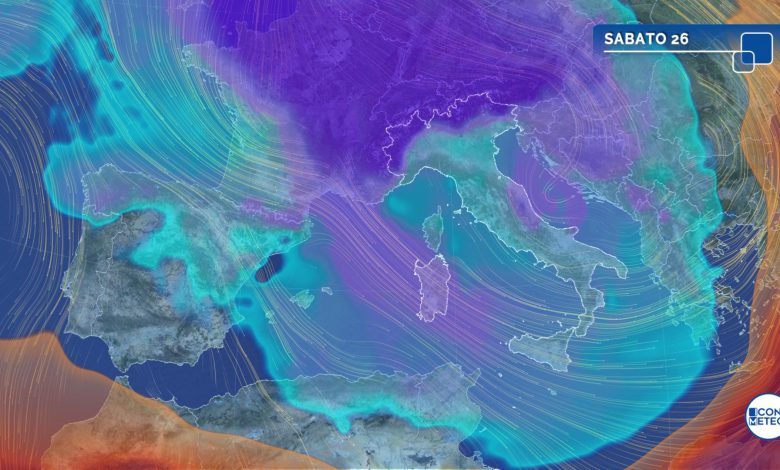 temperature aria artica
