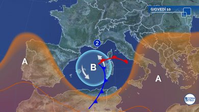 Photo of Da giovedì CICLONE MEDITERRANEO in azione: i dettagli