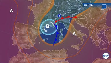 Photo of Lunedì rischio di FORTI TEMPORALI: dettagli e tempistiche del peggioramento