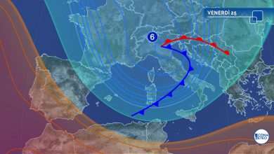 Photo of FORTE MALTEMPO al via: NUBIFRAGI, VENTI di BURRASCA, NEVE e CROLLO TERMICO