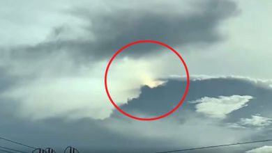 Photo of Strana LUCE si muove sopra un TEMPORALE [VIDEO]