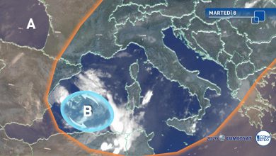 Photo of SOLE  e CALDO ma dalle Baleari si avvicina un VORTICE CICLONICO
