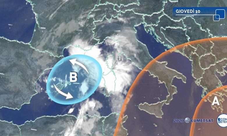 meteo giovedì