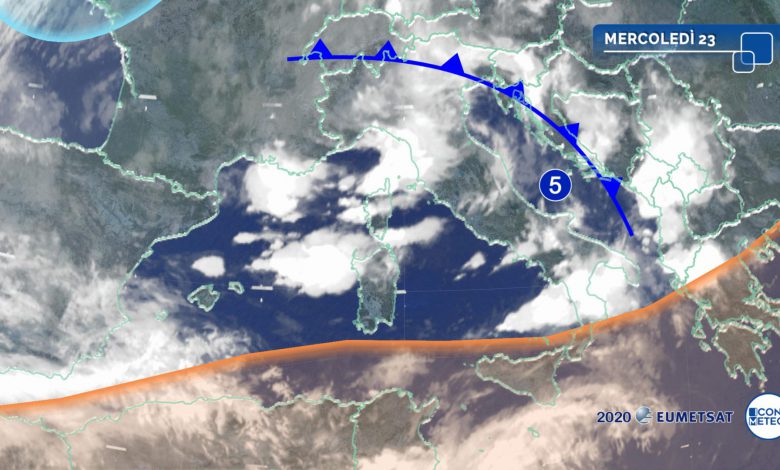meteo mercoledì