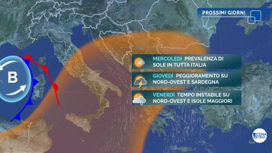 Photo of WEEKEND di SOLE sull’Italia