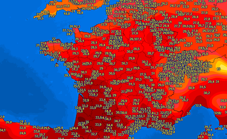 caldo Francia