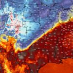 usa denver caldo freddo neve