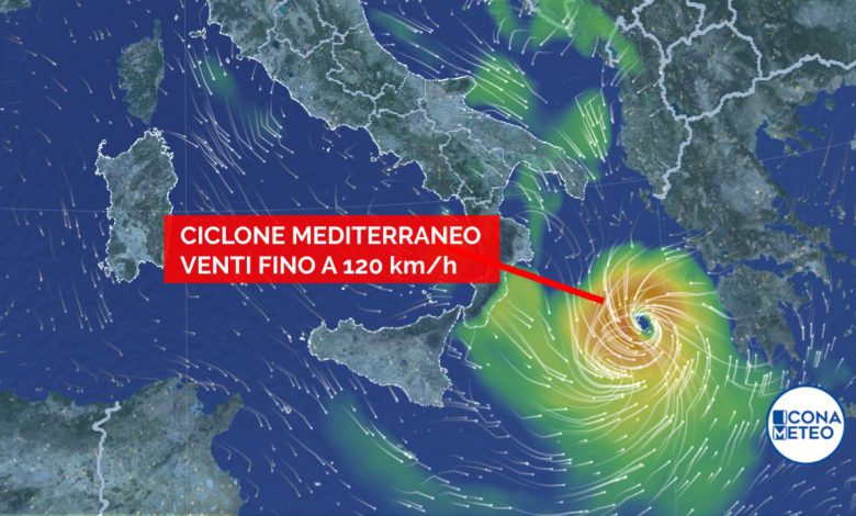 ciclone mediterraneo allerta meteo