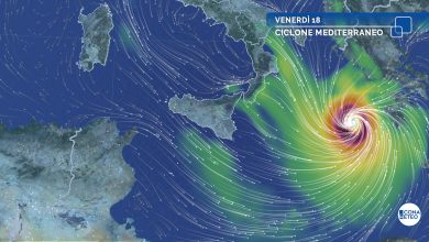 Photo of Meteo, il CICLONE MEDITERRANEO fa ancora sentire i suoi effetti