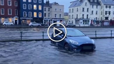 Photo of Tempesta BARBARA in IRLANDA: la città di CORK finisce sott’acqua [VIDEO]