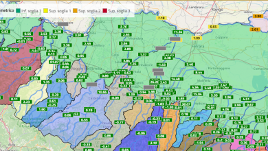 Photo of Piena del FIUME PO: ancora ALLERTA in Emilia Romagna e Veneto