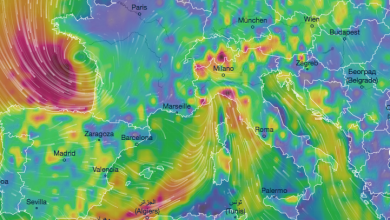 Photo of Attenzione al VENTO: criticità e FORTI RAFFICHE nelle prossime ore