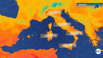 Photo of CALDO ESTIVO al Sud e in SICILIA per lo Scirocco