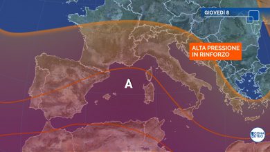 Photo of Da GIOVEDÌ tempo in MIGLIORAMENTO su tutte le regioni: i dettagli