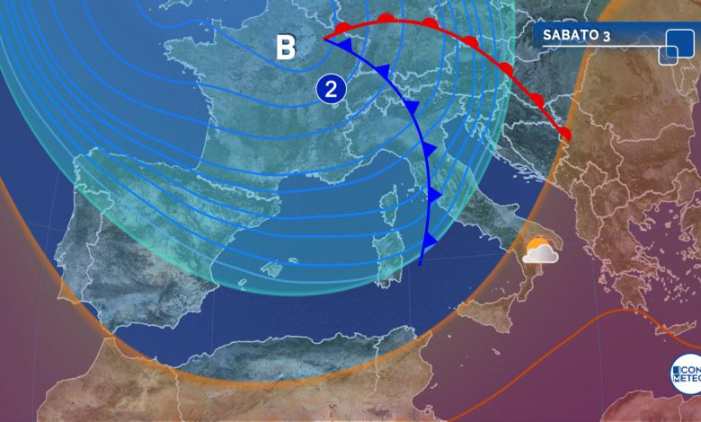 meteo weekend maltempo
