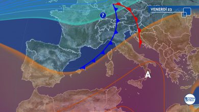 Photo of VENERDÌ tempo in PEGGIORAMENTO: possibili TEMPORALI. Ecco dove