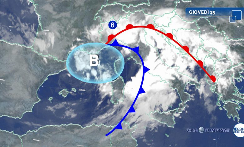 maltempo meteo giovedì