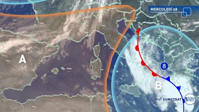 Photo of ULTIME PIOGGE al Sud: condizioni METEO più stabili da giovedì