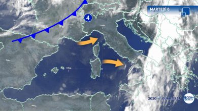 Photo of Nuovo PEGGIORAMENTO meteo: torna la PIOGGIA, ecco dove