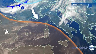 Photo of MALTEMPO in arrivo, torna il RISCHIO NUBIFRAGI: tutti i dettagli
