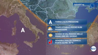 Photo of WEEKEND DI OGNISSANTI: tutti gli aggiornamenti METEO
