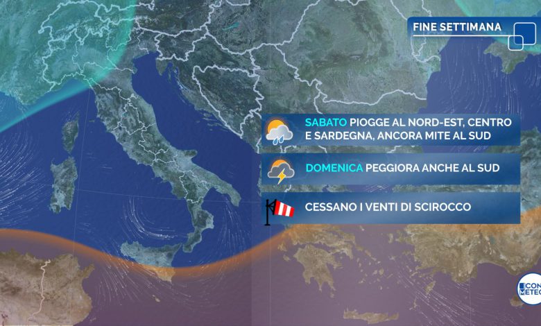 tempo in peggioramento