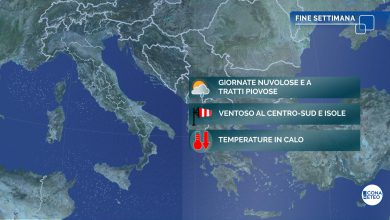 Photo of PIOGGE al Nord. CALDO ANOMALO al Sud e sulle Isole, ma per poco