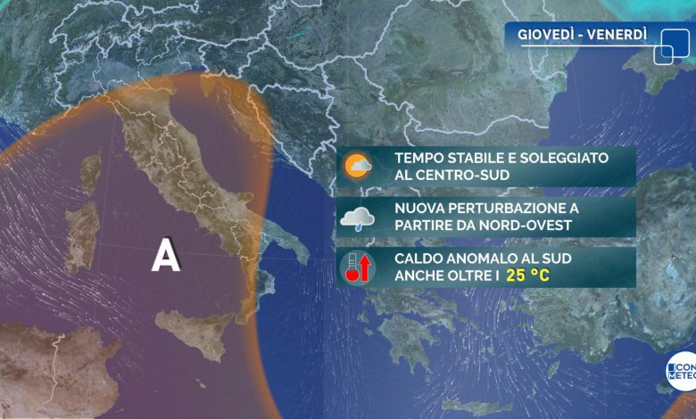 aria calda al Sud