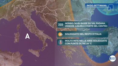 Photo of INIZIO DI SETTIMANA con cielo più GRIGIO in alcune zone: ecco dove