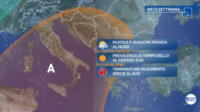 Photo of Tempo STABILE quasi ovunque. Aria CALDA: ecco dove sarà più evidente