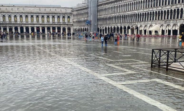 venezia acqua alta
