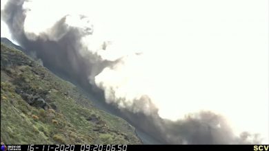 Photo of STROMBOLI, forte ESPLOSIONE e nube di cenere: ecco il VIDEO