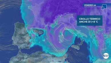 Photo of Aria più FREDDA e VENTI INTENSI in arrivo sull’Italia: dettagli e tempistiche