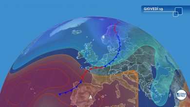 Photo of Oggi stabile ma è in arrivo sull’Italia un FRONTE FREDDO dal Nord Atlantico