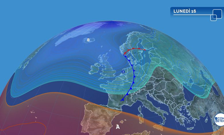 meteo lunedì