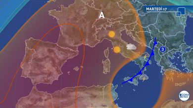 Photo of MARTEDÌ ancora PIOGGE e CLIMA FREDDO al mattino: ecco dove