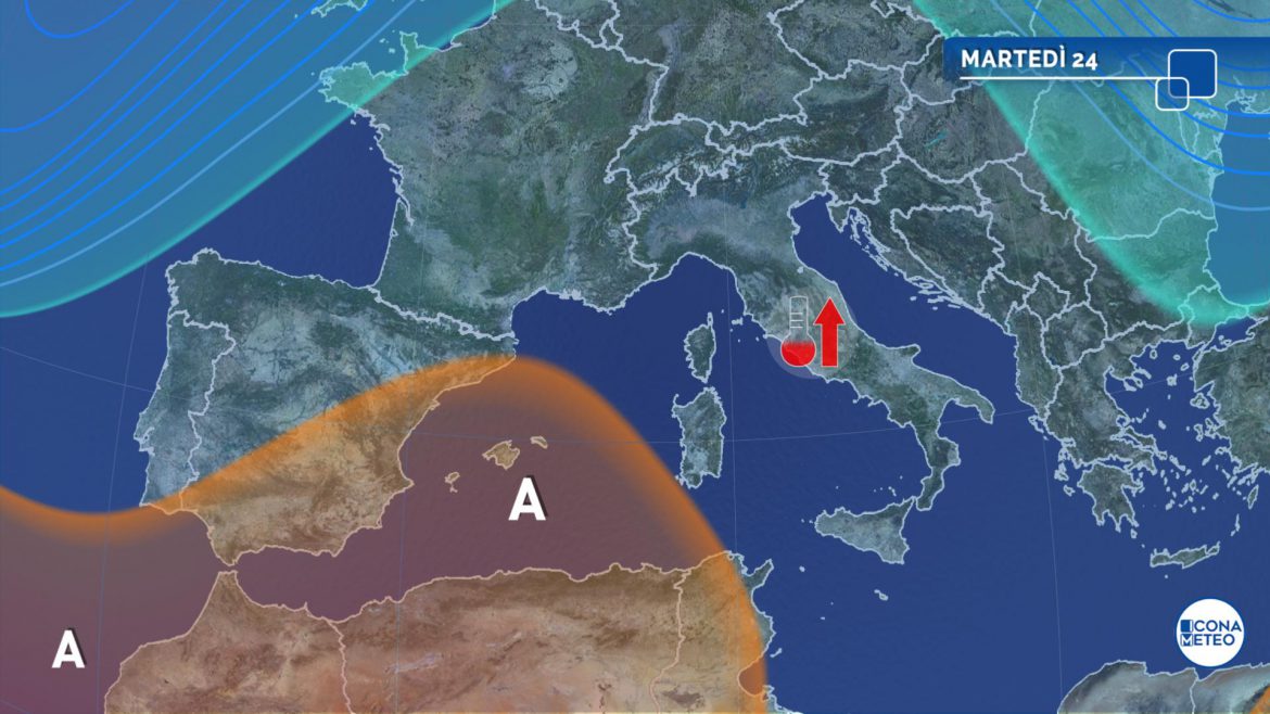 meteo martedì